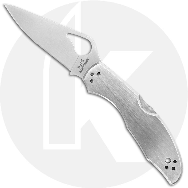 Spyderco Byrd Knife, Meadowlark2 SS, SP-BY04P2