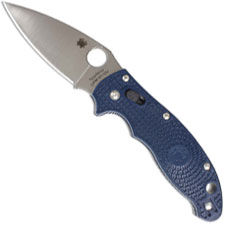 Spyderco Manix2 Knife, Dark Blue CPMS110V, SP-C101PDBL2