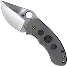 Spyderco Burch Chubby, SP-C183TIP - Discontinued Item  Serial # - BNIB