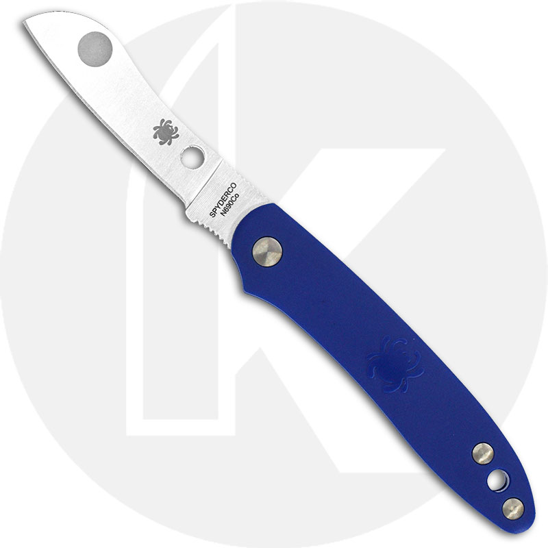 Spyderco Roadie Knife, Blue FRN, SP-C189PBL
