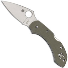 Spyderco Knives Spyderco Dragonfly, Foliage Green G10, SP-C28GPFG