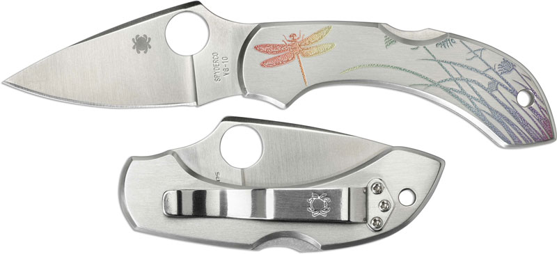Spyderco Knives: Spyderco Dragonfly SS Knife, Tattoo, SP-C28PT