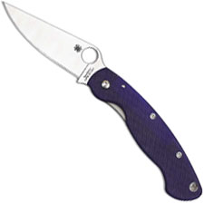 Spyderco Military Knife, S110V, SP-C36GPDBL