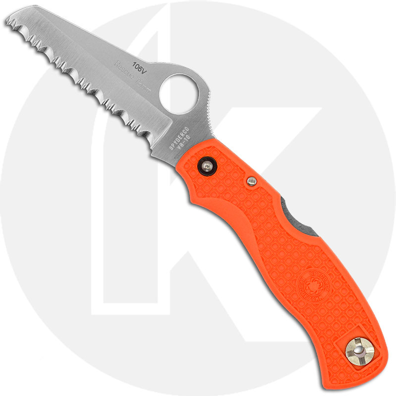 Spyderco Rescue Jr C45SOR - Serial Number - BNIB - 2003