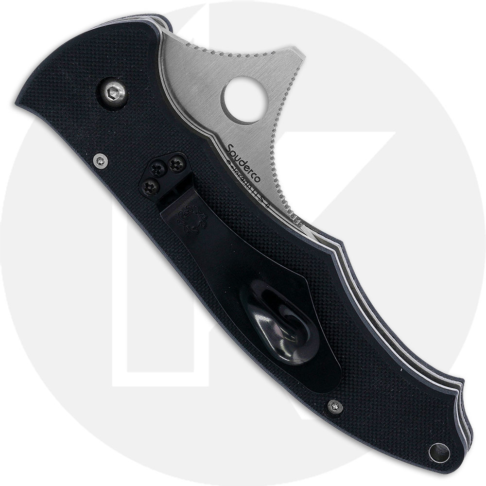 Spyderco Gunting C68GPS - Part Serrated CPM 440V with Spyderco Gunting C68GPS - Part Serrated CPM 440V with