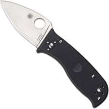Spyderco C69GP3 Lil Temperance 3 Knife, 2.9 Inch CPM S30V Blade, Black G10 Handle with Compression Lock