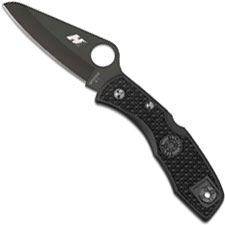 Spyderco Salt I, Black Blade and Black Handle, SP-C88PBBK