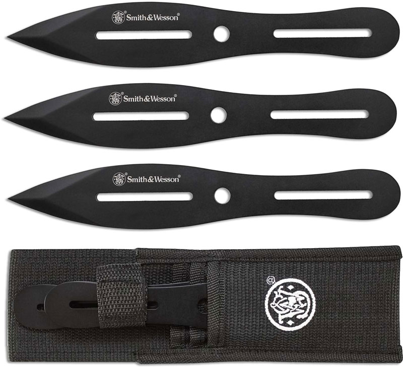 Throwing Knives Set, 3 Knives + Sheath