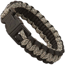 Paracord Survival Bracelet, Dark Camo, UC-2815