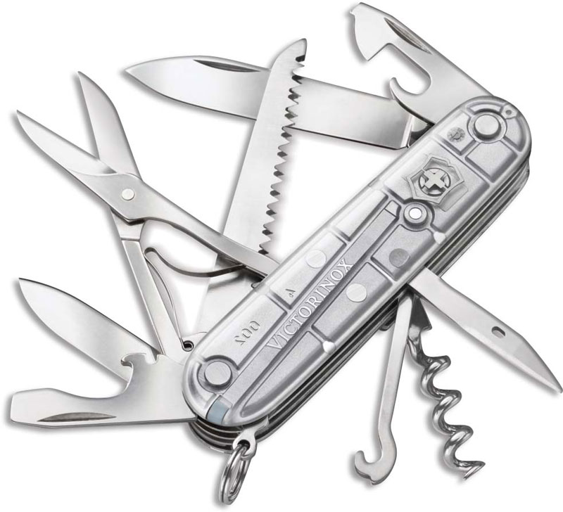 Victorinox Knives: Victorinox Huntsman, Silver Tech, VN-54755