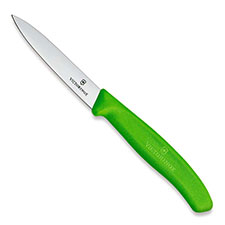 Victorinox Paring Knife with Green Handle, 6.7606.L114