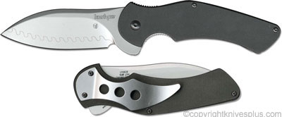 Kershaw Knives: Kershaw Junkyard Dog II Knife, Composite Blade, KE-1725CB
