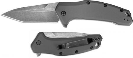 Kershaw Link, Tanto BlackWash with Aluminum Handle, KE-1776TGRYBW