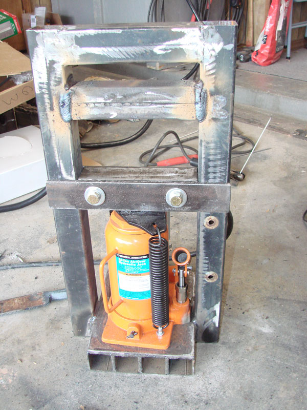 Mini Hydraulic Press - Diy Mini Forge Press