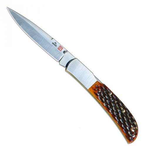Al Mar Knives: Al Mar Eagle Talon Knife, Honey Bone, AL-1005HJBTSN