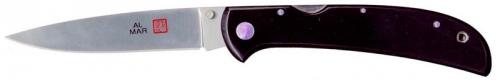 Al Mar Hawk Ultralight, Plain Edge, AL-2UBK2- DISCONTINUED ITEM - OLD NEW STOCK SERIAL NUMBERED - BNIB