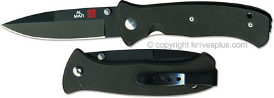 Al Mar Mini SERE 2000 Knife MS2KB - Black Blade - DISCONTINUED ITEM - OLD NEW STOCK - BNIB - SERIAL NUMBERED - MADE IN JAPAN