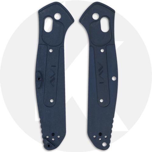 AWT Benchmade 940 Scales - Exclusive Midnight Blue Type III Hard Coat
