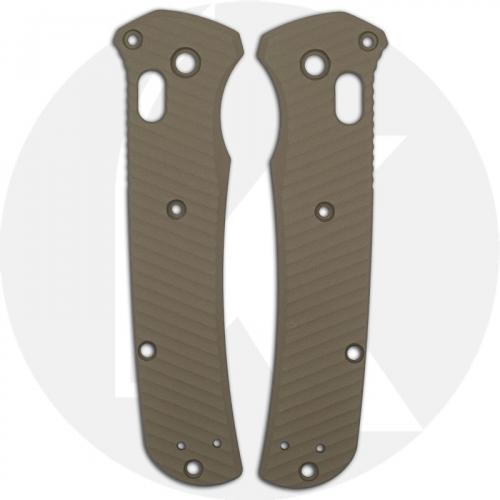 AWT Benchmade Bailout Custom Aluminum Scales - Archon Series - Magpul FDE - Cerakote - USA Made