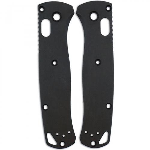 AWT Custom Aluminum Scales for Benchmade Bugout Knife - Black - USA Made