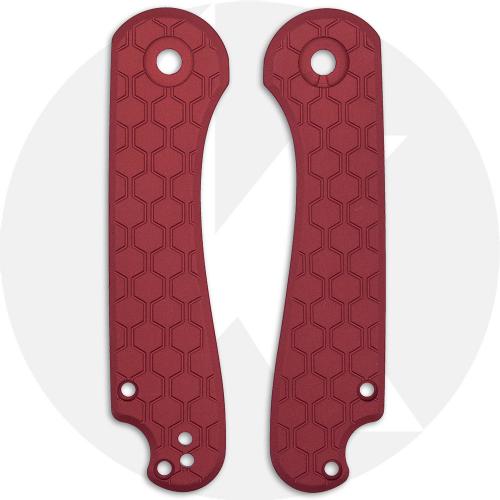 AWT CIVIVI Elementum Aluminum Scales - Weathered Red Anodized