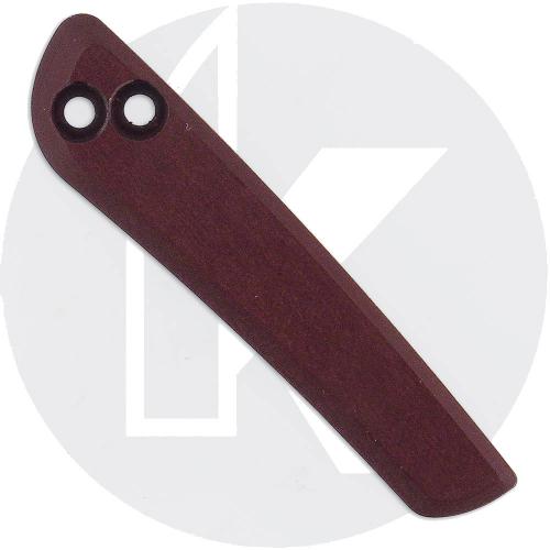 AWT Spyderco Para Military 2 Clip - Exclusive Oxblood Type III Hard Coat