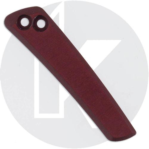 AWT Spyderco Para 3 Clip - Exclusive Oxblood Type III Hard Coat