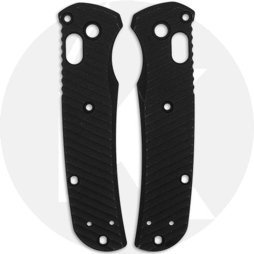 AWT Benchmade Mini Bugout Scales - Archon Series - Black Anodized