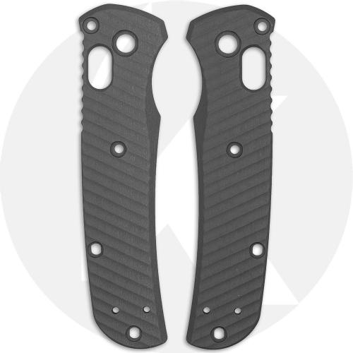 AWT Benchmade Mini Bugout Scales - Archon Series - Sniper Grey Anodized