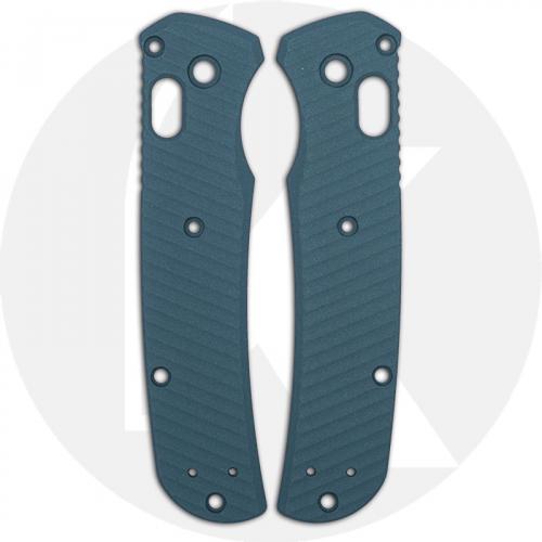 AWT Benchmade Bugout Custom Aluminum Scales - Archon Series - Blue Titanium - Cerakote - USA Made