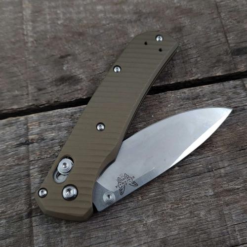 AWT Benchmade Bugout Custom Aluminum Scales - Archon Series - FDE Anodized - USA Made