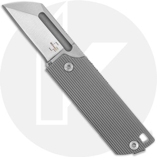 Boker Plus BabyX 01BO366 Knife - D2 Sheepsfoot - Stainless Steel - Flipper Folder