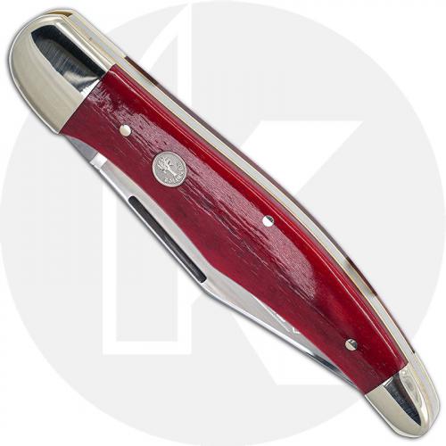 Boker Folding Hunter 111010SRB Limited Smooth Red Bone Handle German Made