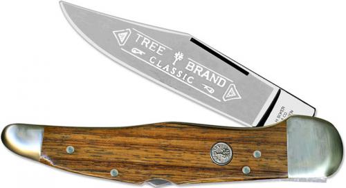 Boker Lockblade Folding Hunter - Solingen Carbon Steel Blade - Rosewood - 111011RW - German Made