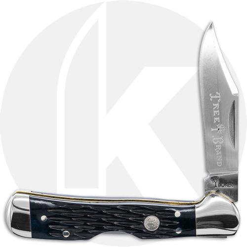 Boker Mini Copper Lock 110873 Knife - D2 Steel Blade - Jigged Black Bone - German Import