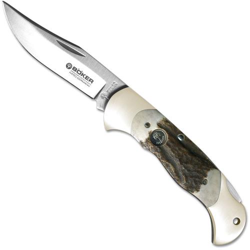 Boker Lock Blade Hunter, Stag, BK-2004ST