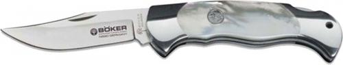Boker Lock Blade Hunter, Mother of Pearl, BK-2005