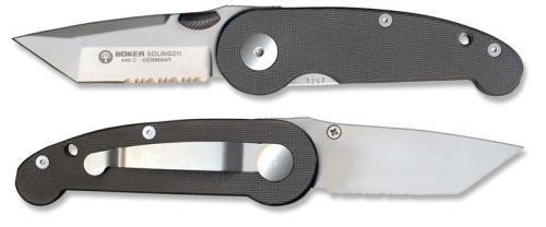 Boker Knives: Boker Super Liner Knife, Tanto Blade, BK-2071