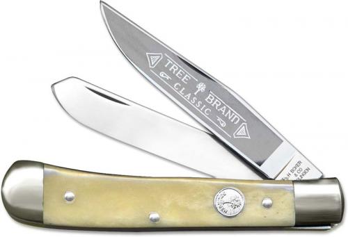 Boker Trapper, Smooth White Bone, BK-2525SWB