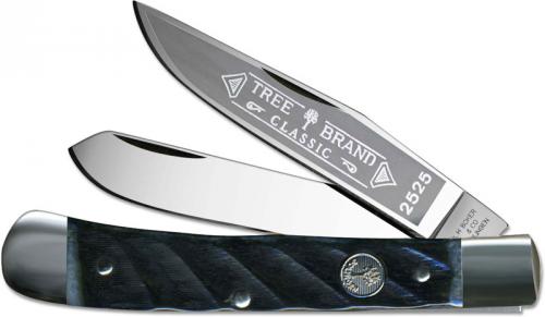 Boker Trapper Knife, Limited Washboard Green, BK-2525WBG