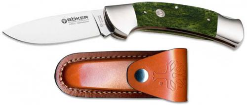 Boker Lock Blade Hunter, Green Bone, BK-3000