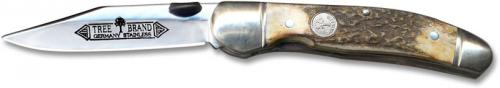 Boker Knives: Boker Copperliner Knife, Stag Handle, BK-4610