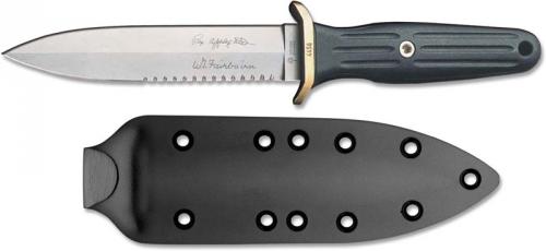 Boker Knives: Boker Applegate Fairbairn Fighter, Part Serrated, BK-543AFS
