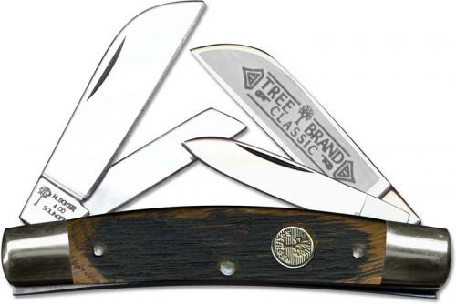 Boker Congress Knife 115464BBL Solingen Carbon Steel Blades Beer Barrel Wood Handle Traditional Pocket Knife