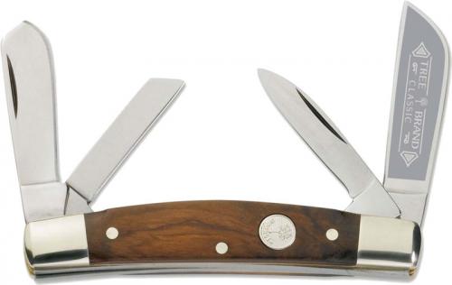 Boker Carver's Congress Whittler Knife - Solingen Carbon Steel Blades - Rosewood - 115465 - German Made