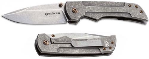 Boker Gulo 110655 Knife Titanium Frame Lock Folder Made in Germany