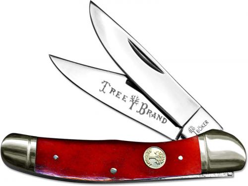 Boker Copperhead, Smooth Red Bone, BK-724