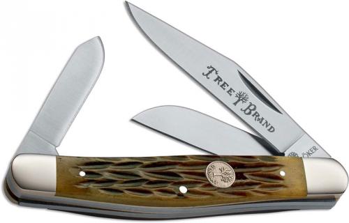 Boker Stockman, Jigged Brown Bone, BK-726