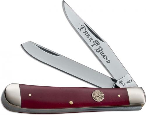 Boker Trapper Knife, Smooth Red Bone, BK-730