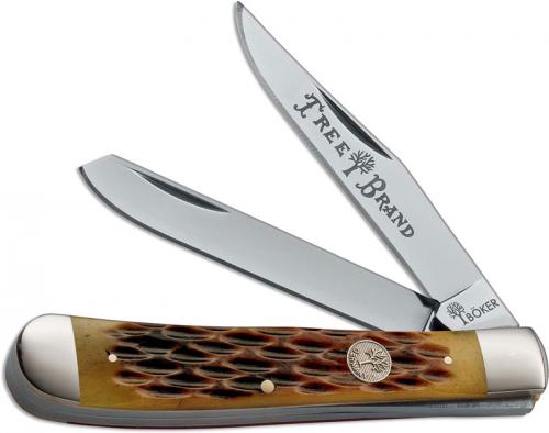 Boker Trapper, Jigged Brown Bone, BK-732